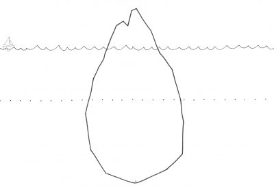 Sketch Of An Iceberg